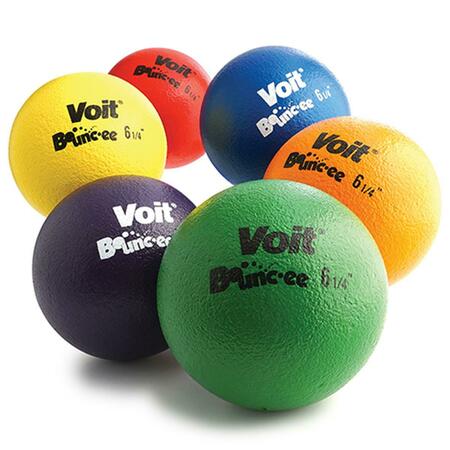 VOIT 6.25 in. Bouncee Foam Balls Prism Pack 1395254